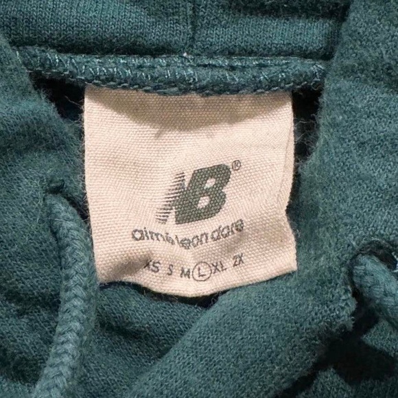 Aime Leon Dore x New Balance Sonny League Hooded Sweatshirt Green - Picture 3 of 3